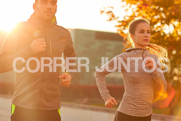 correr juntos