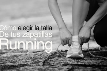 elegir talla zapatillas runnning