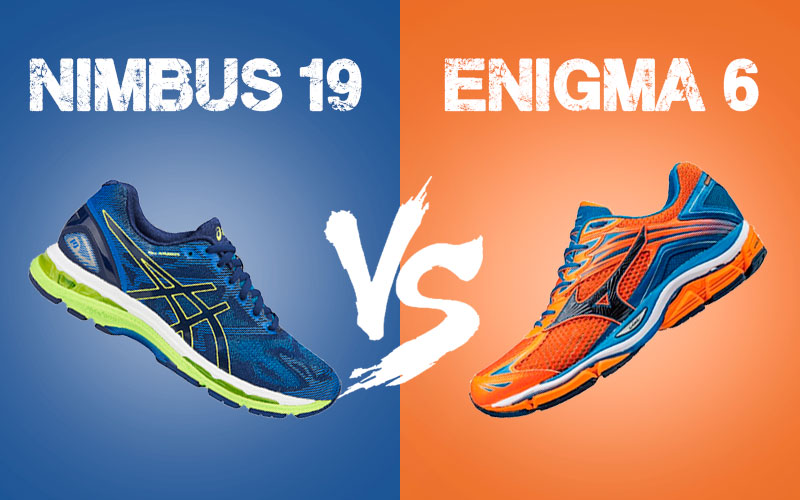 mizuno vs asics running shoes