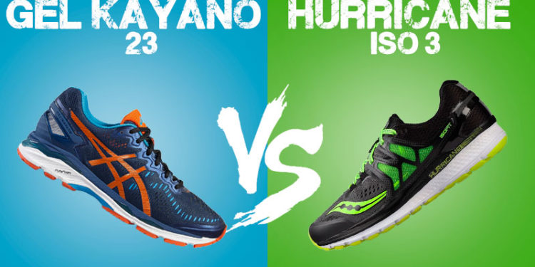 kayano 23 vs hurricane iso 3