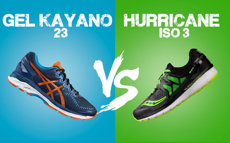 kayano 23 vs hurricane iso 3