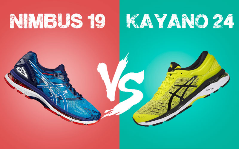 Nimbus 19 vs Kayano - Zapatillas Asics - StreetProRunning Blog