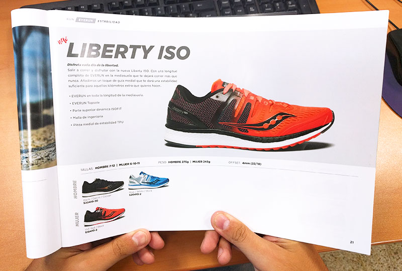 saucony liberty iso caracteristicas