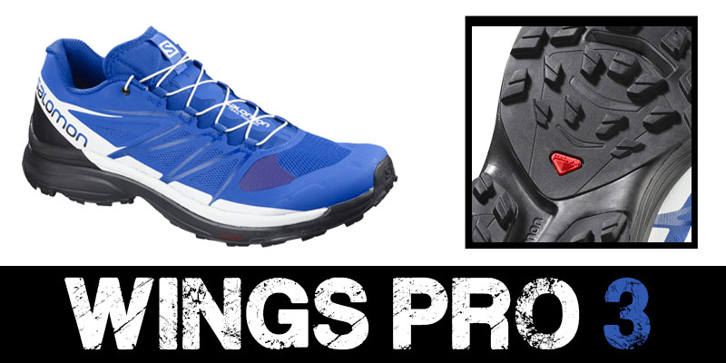 Zapatillas Wings Pro 3 Azul. 