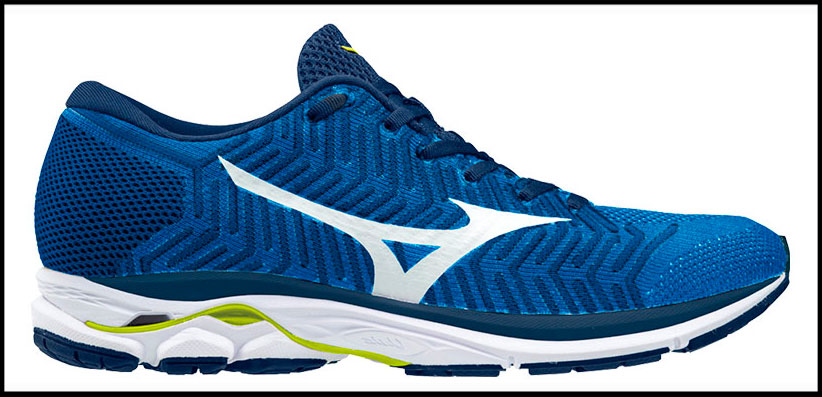 Upper de las Mizuno Wave Knit R1 de Mizuno.