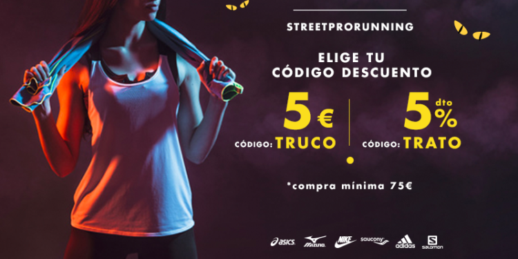 Códigos descuento en Halloween running