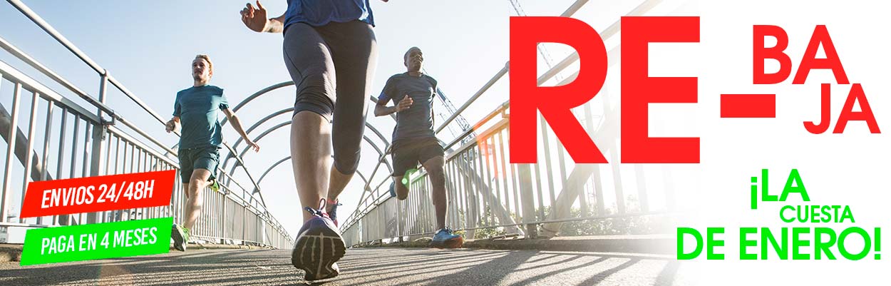 Increibles rebajas en running para superar la cuesta de enero