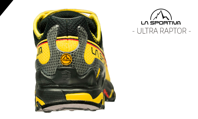 La Sportiva Ultra Raptor, fibra de carbono en el talón.