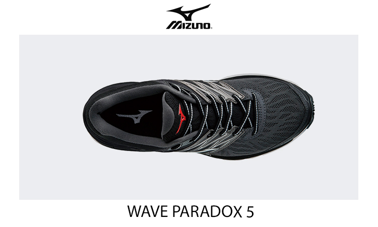 Mizuno Wave Paradox 5, upper con mesh de alta ingeniería