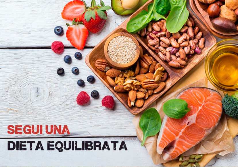 la dieta equilibrata nel running