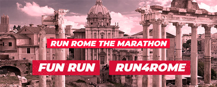i tre eventi della maratona di roma