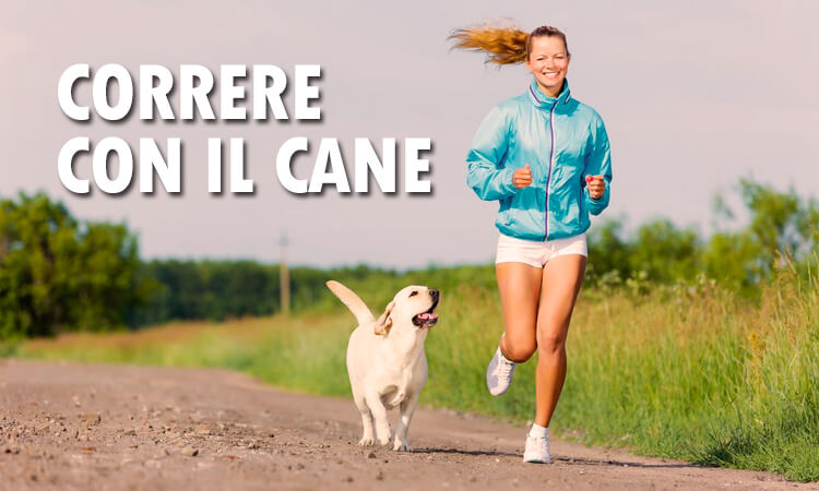 correre con il cane