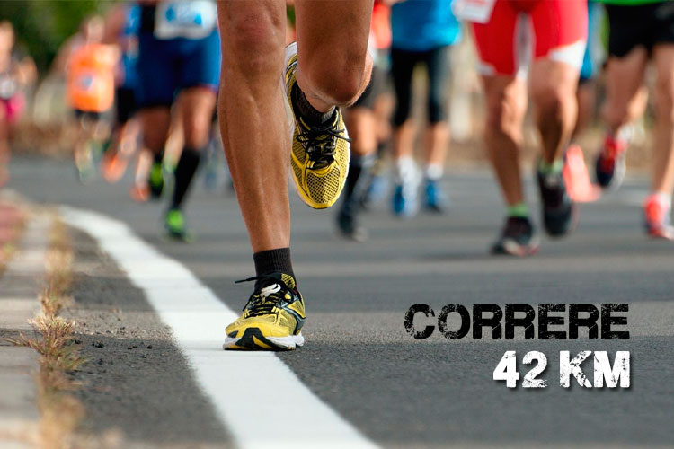 correre 42km