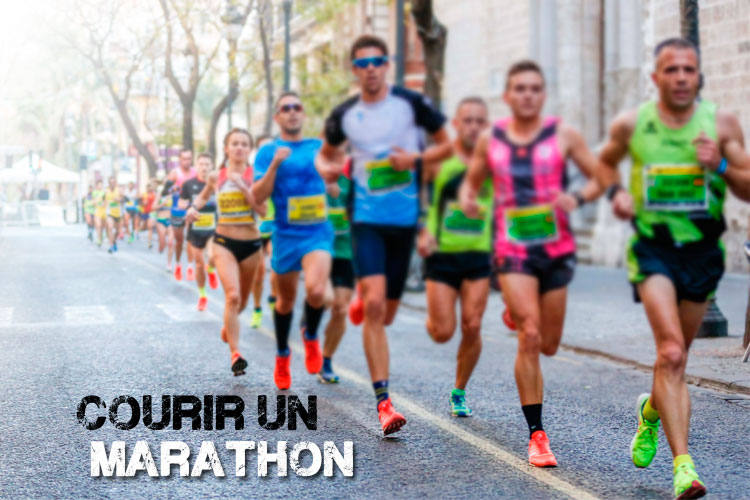 courir un marathon