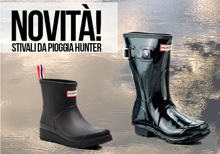 Arriva un nuovo marchio! Stivali da pioggia Hunter - StreetProRunning Blog