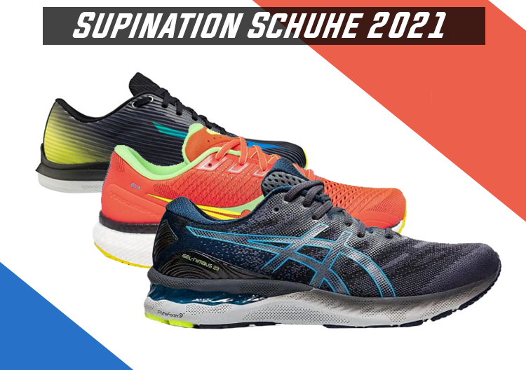 Schuhe für Supinierer-Läufer