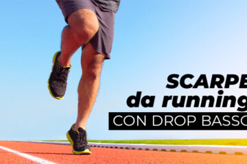 scarpe da running con drop basso