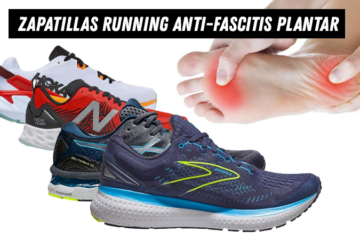 Mejores zapatillas running para fascitis plantar