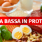 Dieta bassa in proteine