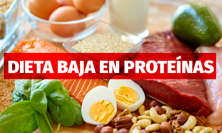 dieta baja en proteínas