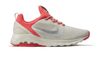 NIKE AIR MAX MOTION RACER MUJER BLANCO ROJO