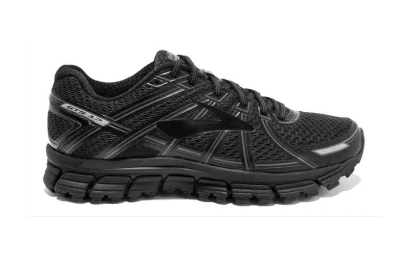 brooks gts 17 nero