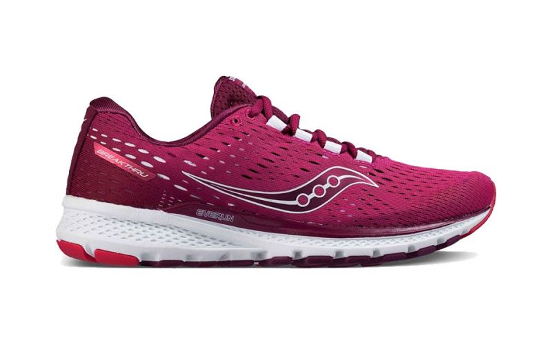 saucony breakthru 2 bambino rosa