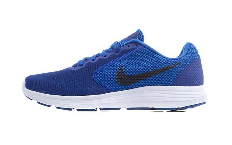 Nike revolution 3 blue running shoes Clearance
