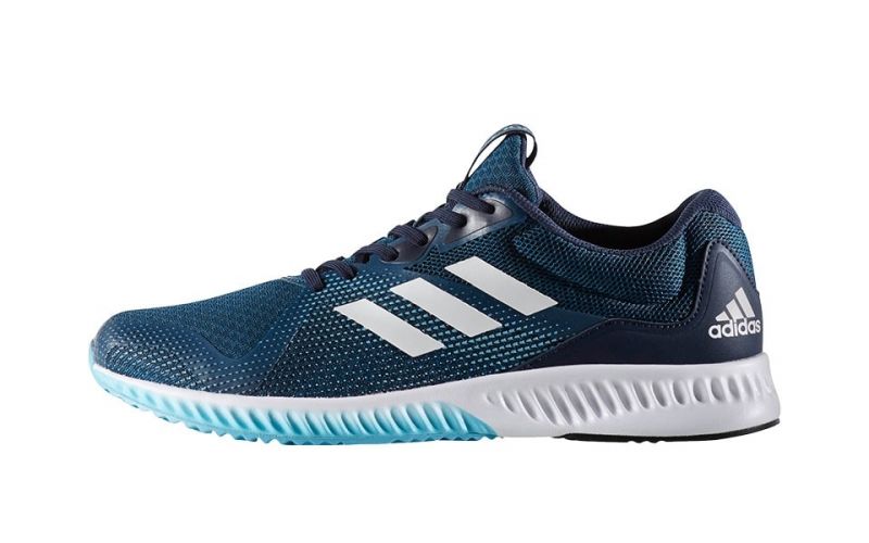 ADIDAS AEROBOUNCE RACER BLUE Mens running shoes