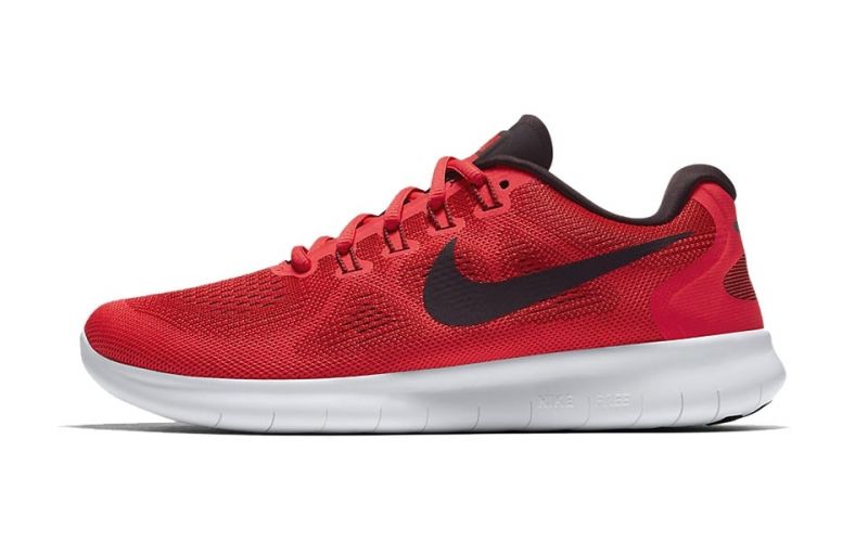 nike free rn donna rosso