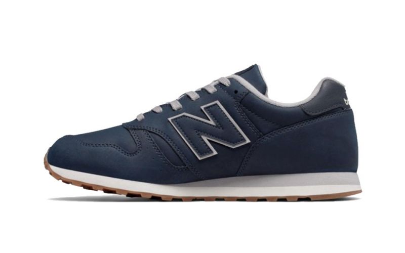 new balance 373 leather navy