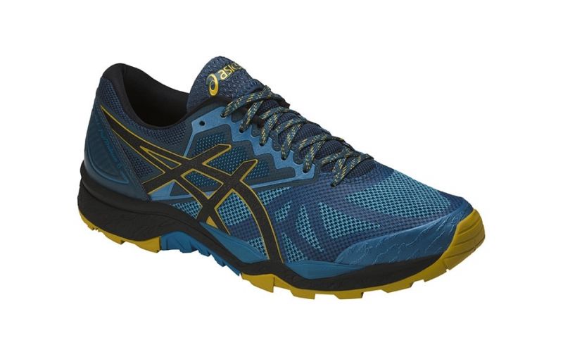 Asics Gel FujiTrabuco 6 Blue Yellow 