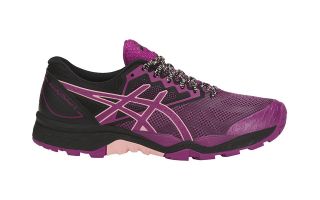 ASICS GEL FUJITRABUCO 6 MORADO NEGRO MUJER T7E9N 3217