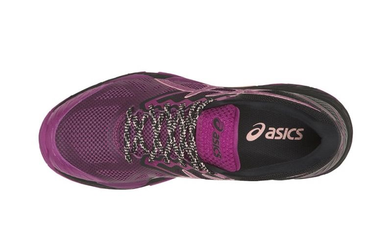 ASICS GEL FUJITRABUCO 6 MORADO NEGRO MUJER Oferta Exclusiva