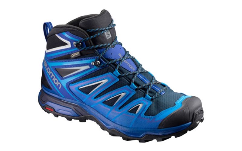 Salomon X Ultra 3 MID GTX Navy Blue | High-leg trekking shoes