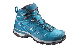 SALOMON X ULTRA 3 MID GTX MUJER AZUL L39868600