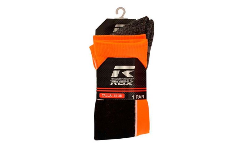 Calcetin R-running Naranja Flnor 38401.022