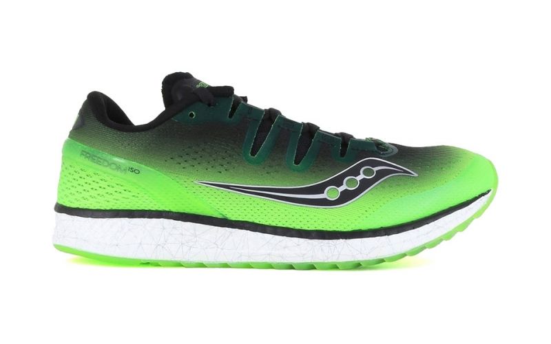 saucony chaussures femme verte