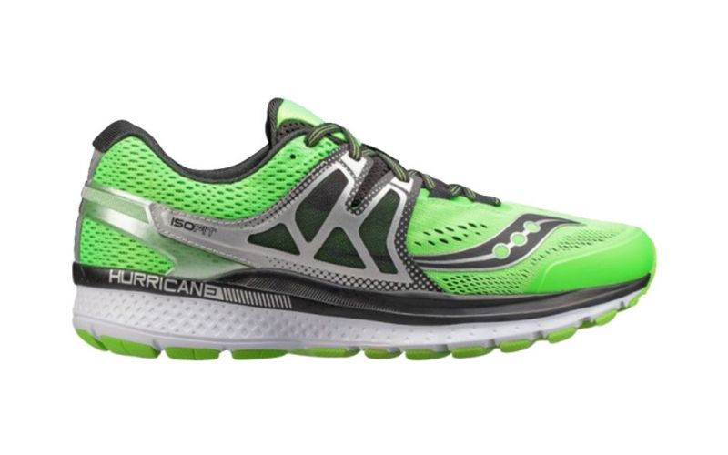 SAUCONY HURRICANE ISO 3 VERDE NERO| Saucony running uomo