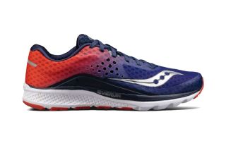 SAUCONY KINVARA 8 AZUL MARINO NARANJA S20356 4