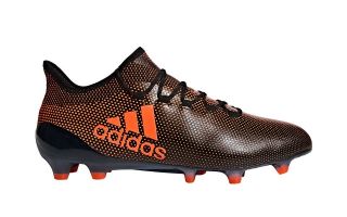 adidas BOTA FUTBOL X 17.1 FG NEGRO ROJO S82288