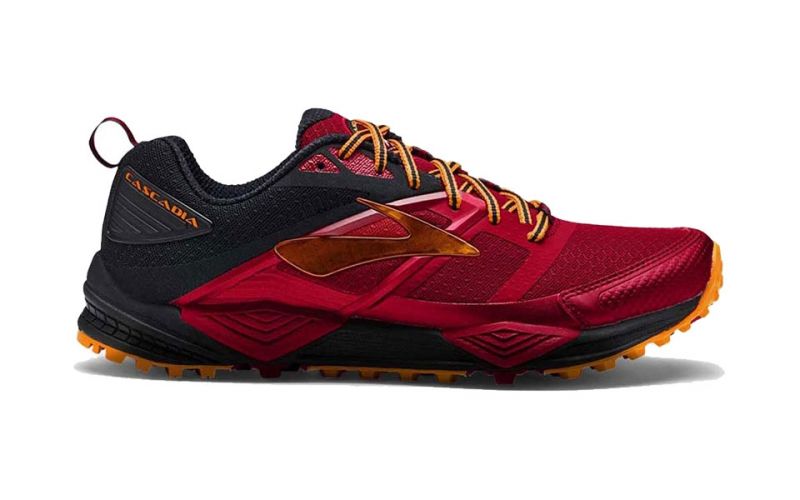 brooks cascadia 12 red