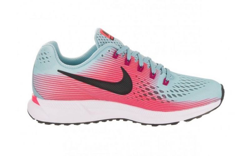 NIKE AIR ZOOM PEGASUS 34 DAMEN BLAU WEISS ROSA | Nike Damen Laufschuhe