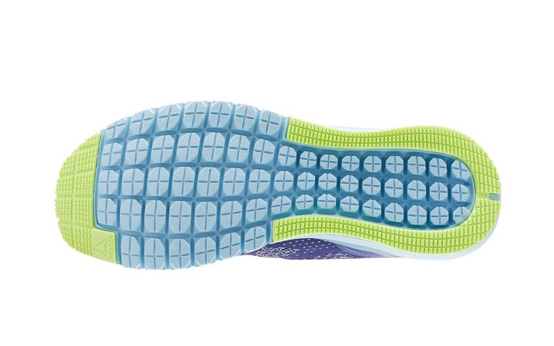 reebok print smooth womens purple