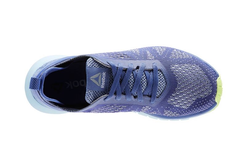 reebok print smooth womens purple