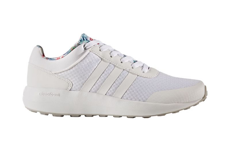 adidas cloudfoam race white