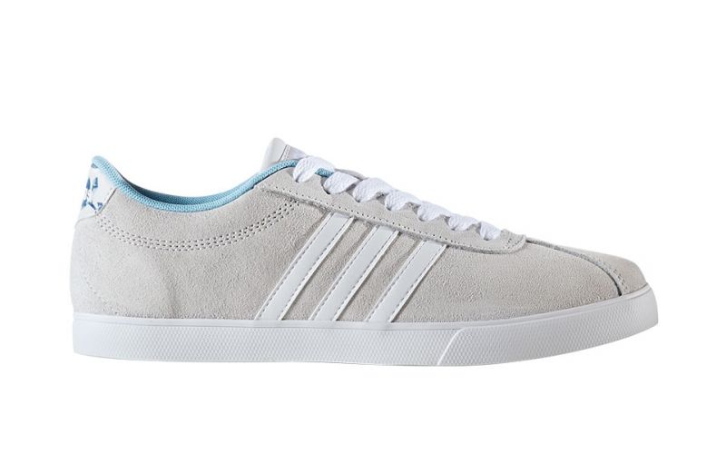 ADIDAS NEO COURTSET MUJER GRIS BLANCO