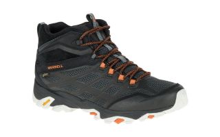 MERRELL MOAB FST MID GTX NERO ARANCIONE