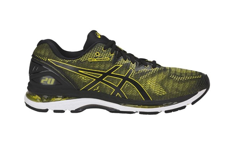 GEL NIMBUS 20 NEGRO AMARILLO T800N 8990 | Nimbus 20 Hombre