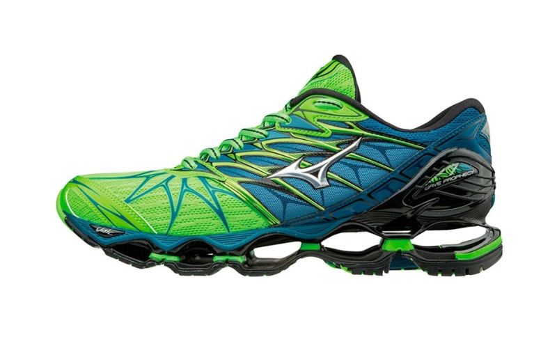 mizuno wave prophecy 7 uomo verde